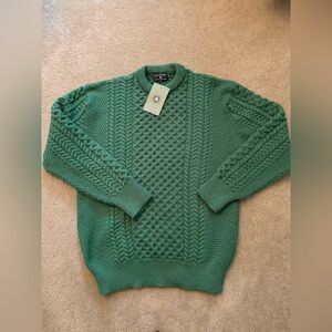 XXL Green Irish wool sweater Men/Women ☘️💚